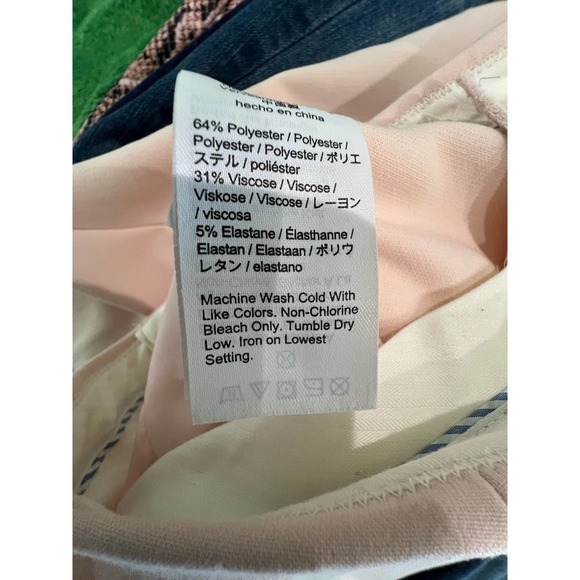 J. Crew Cameron Pants Pink Size 8 947 - Picture 2 of 4